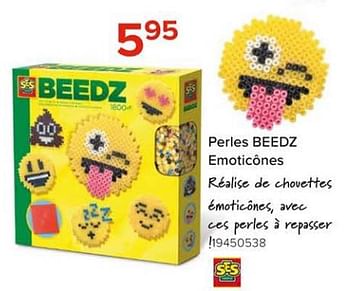 Promoties Perles beedz emoticônes - SES - Geldig van 08/03/2024 tot 14/04/2024 bij Euro Shop