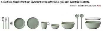 Promoties Assiette creuse - Mepal - Geldig van 08/03/2024 tot 14/04/2024 bij Euro Shop