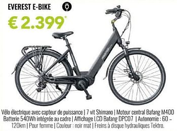 Promotions Prestige fietsen everest e-bike - Prestige Fietsen - Valide de 08/03/2024 à 14/04/2024 chez Euro Shop