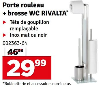 Promotions Porte rouleau + brosse wc rivalta - Grohe - Valide de 12/03/2024 à 28/03/2024 chez Mr. Bricolage
