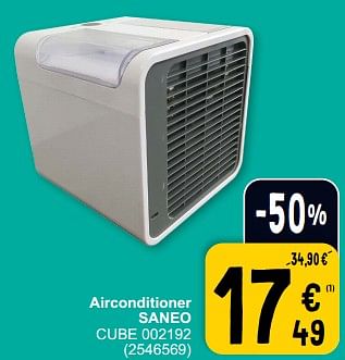 Promoties Airconditioner saneo cube 002192 - Saneo - Geldig van 12/03/2024 tot 18/03/2024 bij Cora