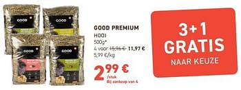 Promoties Good premium hooi - Good - Geldig van 13/03/2024 tot 24/03/2024 bij Tom&Co