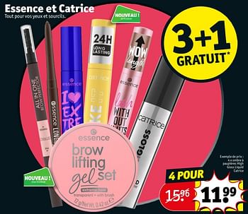 Promotions Ombre à paupières high gloss liquid catrice - Catrice - Valide de 12/03/2024 à 24/03/2024 chez Kruidvat