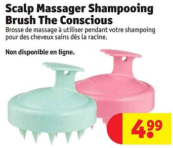 Promoties Scalp massager shampooing brush the conscious - Huismerk - Kruidvat - Geldig van 12/03/2024 tot 24/03/2024 bij Kruidvat