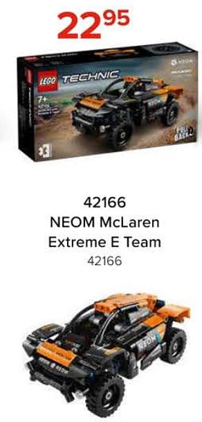 Promoties 42166 neom mclaren extreme e team - Lego - Geldig van 08/03/2024 tot 14/04/2024 bij Euro Shop