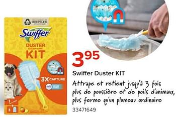 Promoties Swiffer duster kit - Swiffer - Geldig van 08/03/2024 tot 14/04/2024 bij Euro Shop