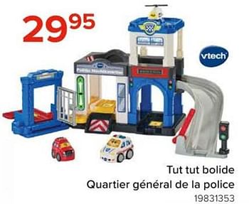 Promoties Tut tut bolide quartier général de la police - Vtech - Geldig van 08/03/2024 tot 14/04/2024 bij Euro Shop