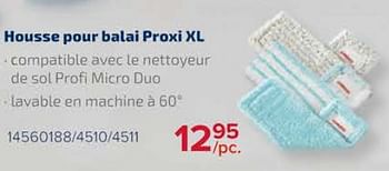 Promotions Housse pour balai proxi xl - Leifheit - Valide de 08/03/2024 à 14/04/2024 chez Euro Shop