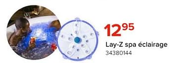Promoties Lay-z spa éclairage - BestWay - Geldig van 08/03/2024 tot 14/04/2024 bij Euro Shop
