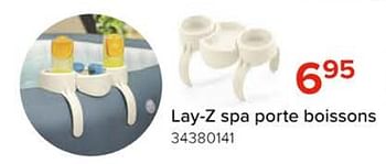 Promotions Lay-z spa porte boissons - BestWay - Valide de 08/03/2024 à 14/04/2024 chez Euro Shop