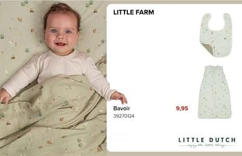 Promotions Little farm bavoir - Little Dutch - Valide de 08/03/2024 à 14/04/2024 chez Euro Shop