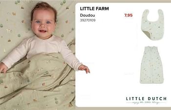 Promoties Little farm doudou - Little Dutch - Geldig van 08/03/2024 tot 14/04/2024 bij Euro Shop