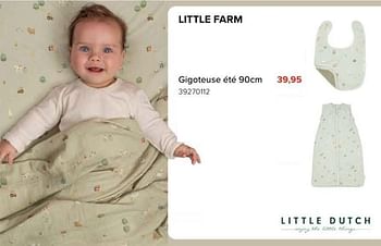 Promoties Little farm gigoteuse été - Little Dutch - Geldig van 08/03/2024 tot 14/04/2024 bij Euro Shop