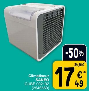 Promotions Climatiseur saneo cube 002192 - Saneo - Valide de 12/03/2024 à 18/03/2024 chez Cora