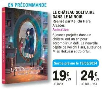 Promoties Le château solitaire dans le miroir LE DVD - Huismerk - E.Leclerc - Geldig van 12/03/2024 tot 30/03/2024 bij E.Leclerc