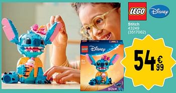 Promoties Stitch 43249 - Lego - Geldig van 12/03/2024 tot 25/03/2024 bij Cora