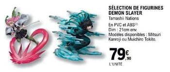 Promotions Sélection de figurines demon slayer - Produit Maison - E.Leclerc - Valide de 12/03/2024 à 30/03/2024 chez E.Leclerc