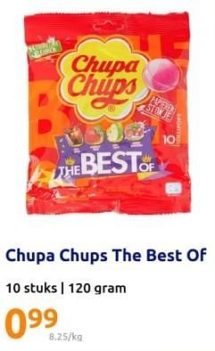Promoties Chupa chups the best of - Chupa Chups - Geldig van 13/03/2024 tot 19/03/2024 bij Action