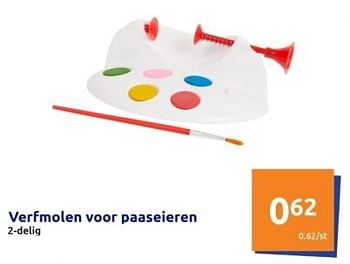 Promoties Verfmolen voor paaseieren - Huismerk - Action - Geldig van 13/03/2024 tot 19/03/2024 bij Action