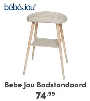 Promoties Bebe jou badstandaard - Bebe-jou - Geldig van 17/03/2024 tot 23/03/2024 bij Baby & Tiener Megastore