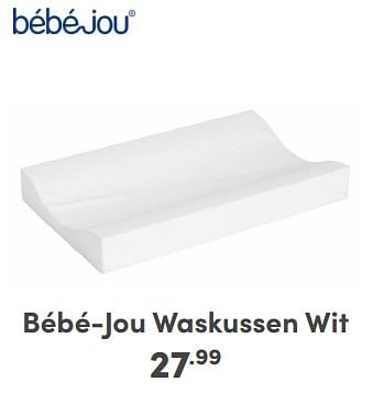Promoties Bébé-jou waskussen wit - Bebe-jou - Geldig van 17/03/2024 tot 23/03/2024 bij Baby & Tiener Megastore