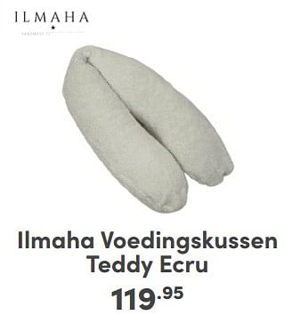 Promoties Ilmaha voedingskussen teddy ecru - Ilmaha - Geldig van 17/03/2024 tot 23/03/2024 bij Baby & Tiener Megastore