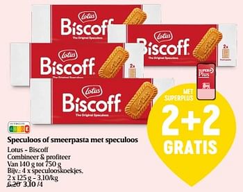 Promoties speculooskoekjes - Lotus Bakeries - Geldig van 14/03/2024 tot 20/03/2024 bij Delhaize