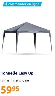 Promotions Tonnelle easy up - Produit Maison - Action - Valide de 13/03/2024 à 19/03/2024 chez Action