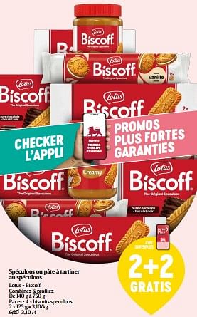 Promotions Biscuits speculoos - Lotus Bakeries - Valide de 14/03/2024 à 20/03/2024 chez Delhaize