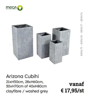 Promoties Arizona cubihi - Mega Collections - Geldig van 08/03/2024 tot 30/06/2024 bij Multi Bazar