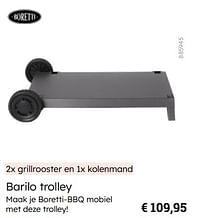 Barilo trolley-Boretti