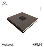 Promoties Kookboek - Ofyr - Geldig van 08/03/2024 tot 30/06/2024 bij Multi Bazar
