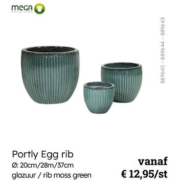 Promotions Portly egg rib - Mega Collections - Valide de 08/03/2024 à 30/06/2024 chez Multi Bazar