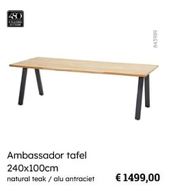 Ambassador tafel