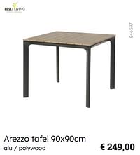 Arezzo tafel-Lesli Living