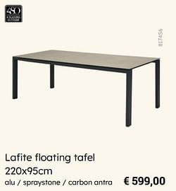 Lafite floating tafel