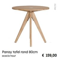 Panay tafel rond-Huismerk - Multi Bazar