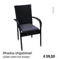 Rhodos stapelstoel-Huismerk - Multi Bazar