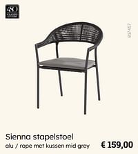Sienna stapelstoel-4 Seasons outdoor