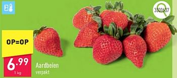 Promoties Aardbeien - Huismerk - Aldi - Geldig van 18/03/2024 tot 24/03/2024 bij Aldi