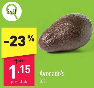 Promoties Avocado`s - Huismerk - Aldi - Geldig van 18/03/2024 tot 24/03/2024 bij Aldi