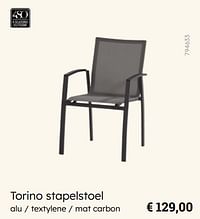 Torino stapelstoel-4 Seasons outdoor