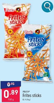 Promoties Frites sticks - Pirato - Geldig van 18/03/2024 tot 24/03/2024 bij Aldi