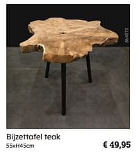 Bijzettafel teak-Huismerk - Multi Bazar