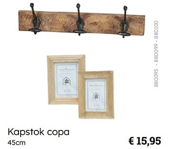 Promoties Kapstok copa - Huismerk - Multi Bazar - Geldig van 08/03/2024 tot 30/06/2024 bij Multi Bazar