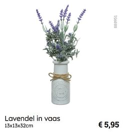 Lavendel in vaas