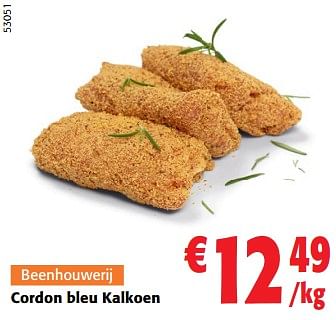 Promoties Cordon bleu kalkoen - Huismerk - Colruyt - Geldig van 13/03/2024 tot 26/03/2024 bij Colruyt