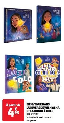Promoties Bienvenue dans l`univers de wish asha et la bonne étoile - Disney - Geldig van 19/03/2024 tot 01/04/2024 bij Auchan