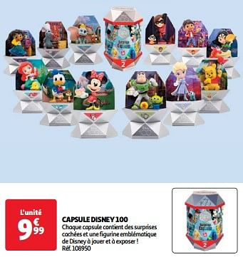 Promotions Capsule disney 100 - Disney - Valide de 19/03/2024 à 01/04/2024 chez Auchan Ronq