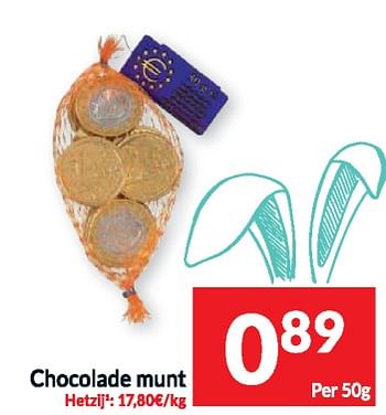 Promoties Chocolade munt - Huismerk - Intermarche - Geldig van 19/03/2024 tot 24/03/2024 bij Intermarche